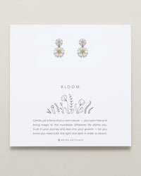 Bloom Drop Earrings