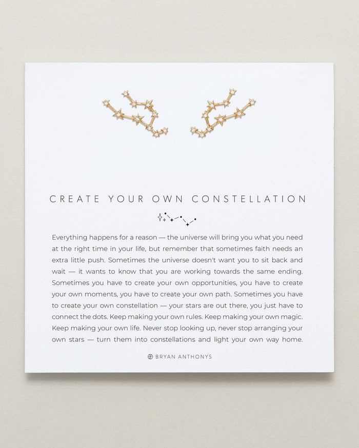 Create Your Own Constellation Earring Climbers