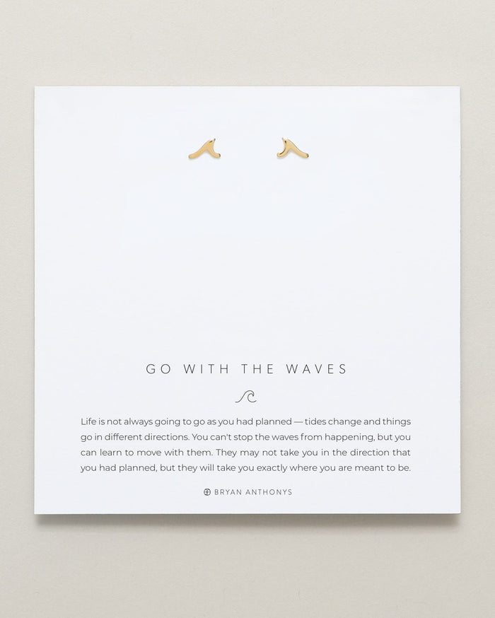 Go With The Waves Earrings