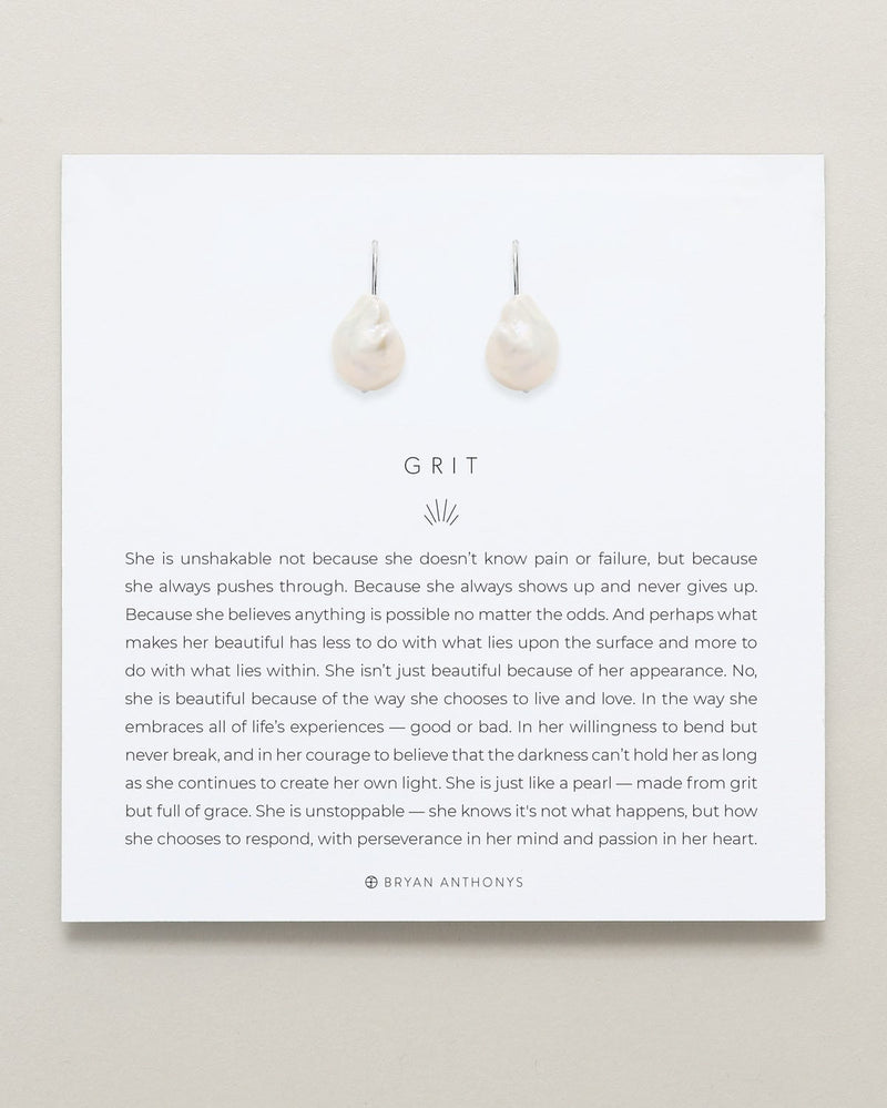 Grit Drop Earrings