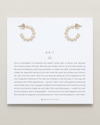 Grit Mini Hoop Earrings