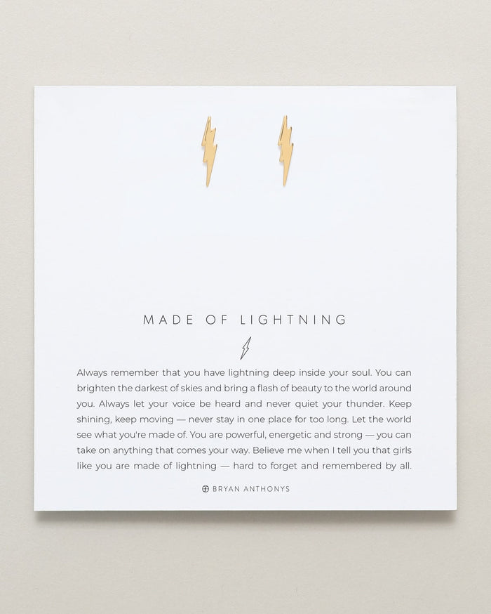 Made Of Lightning Earrings
