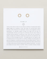Family Stud Earrings