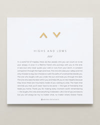 Highs & Lows Stud Earrings