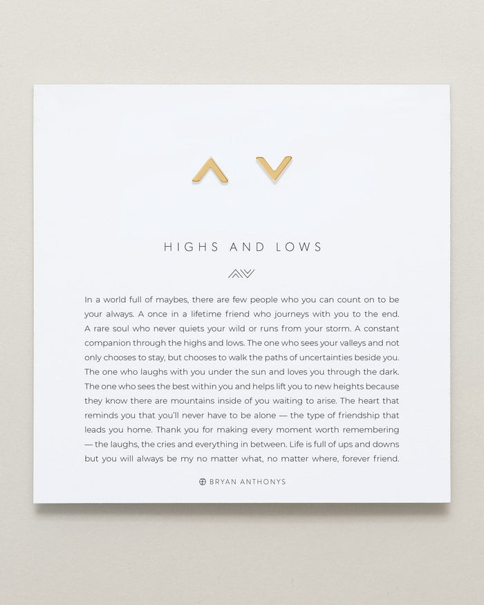 Highs & Lows Stud Earrings