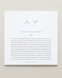Highs & Lows Bundle: Necklace + Earring Set