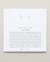 Just For Luck Hamsa Earrings