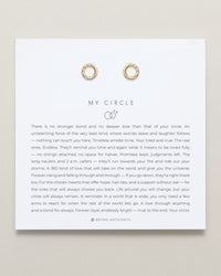 My Circle Stud Earrings