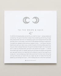 To the Moon and Back Stud Earrings