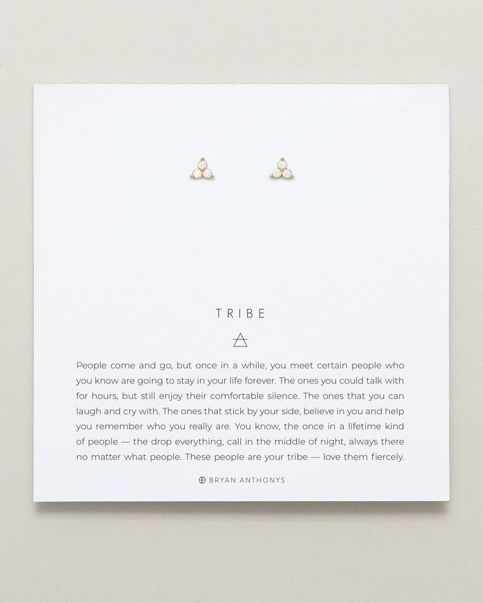 Tribe Dainty Friendship Stud Earrings