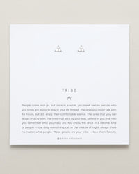 Tribe Dainty Friendship Stud Earrings