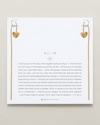 All In Threader Earrings
