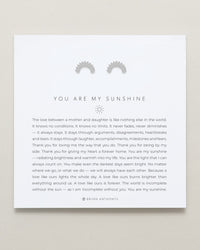 You Are My Sunshine Earrings