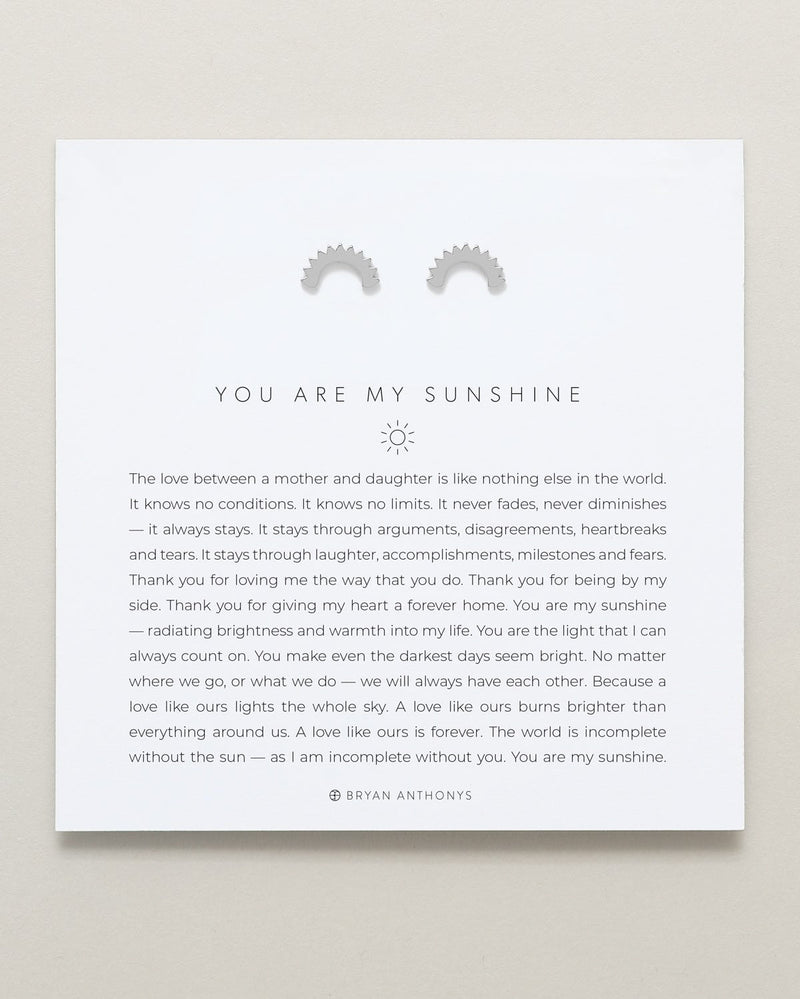 You Are My Sunshine Earrings