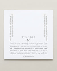 By My Side Baguette Chandelier Earrings