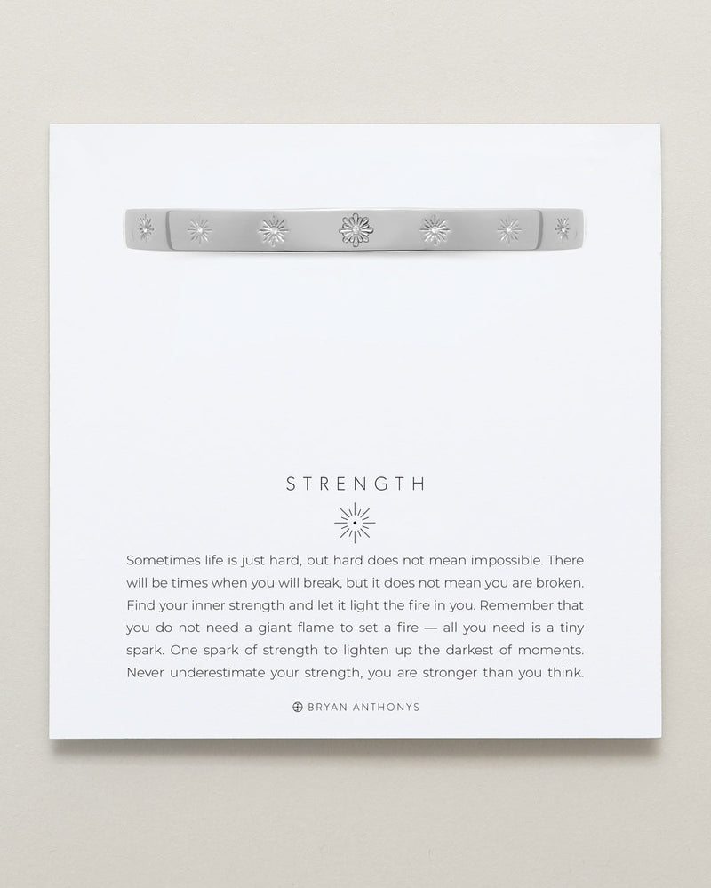 Strength Hinged Bracelet