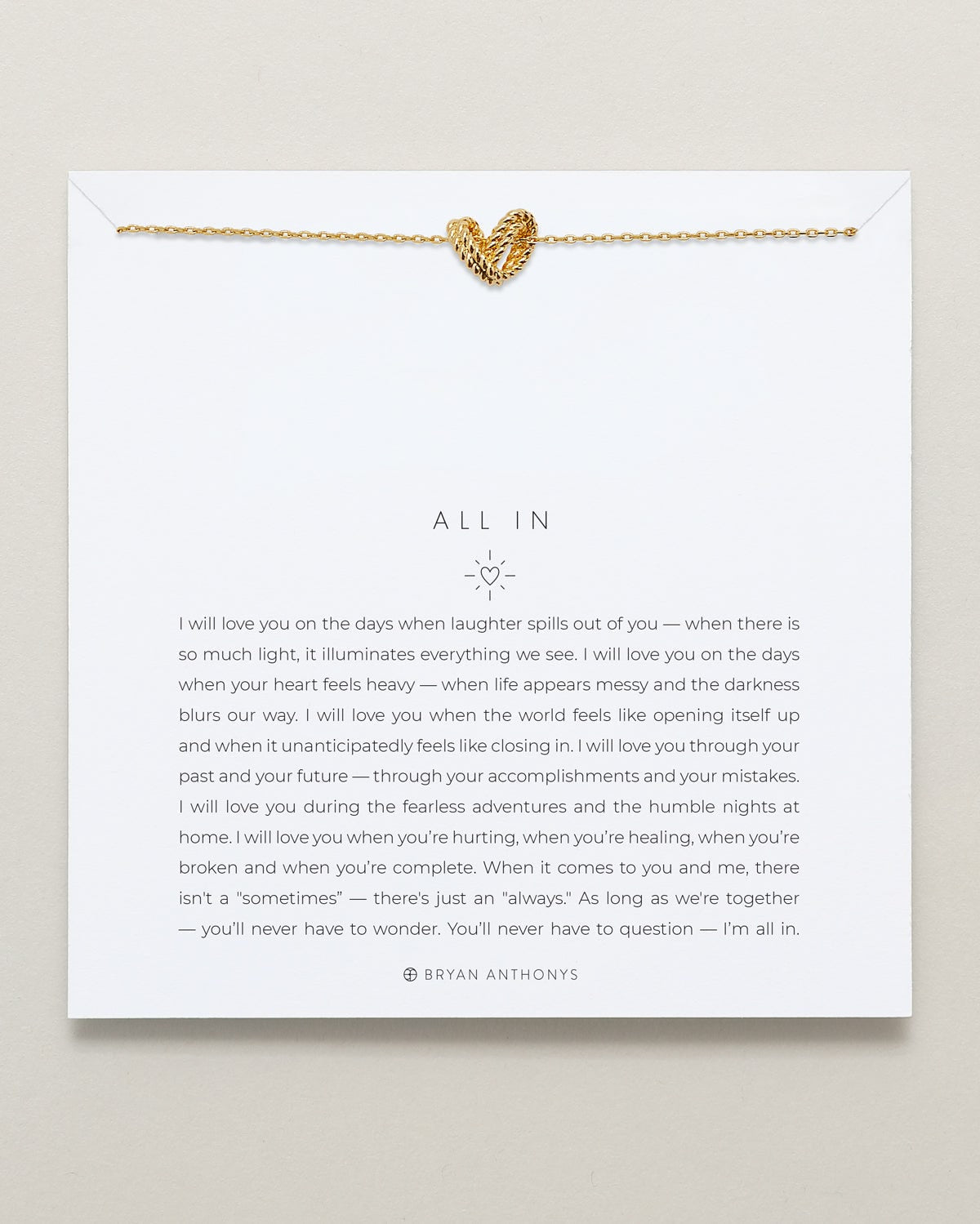 All In Necklace
