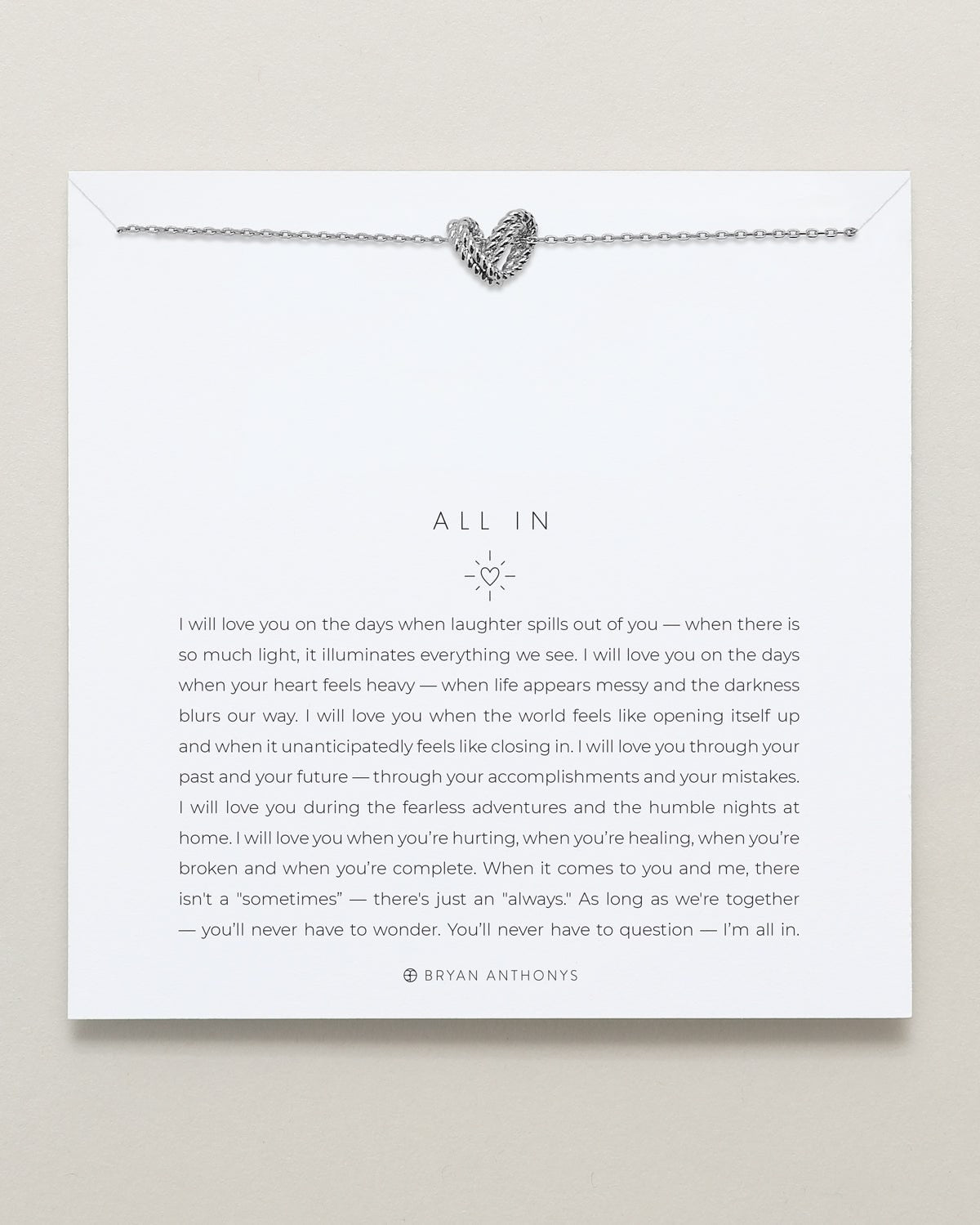 All In Necklace