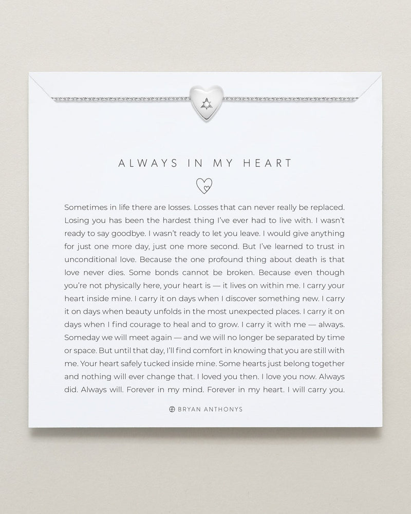 Always In My Heart Icon Necklace