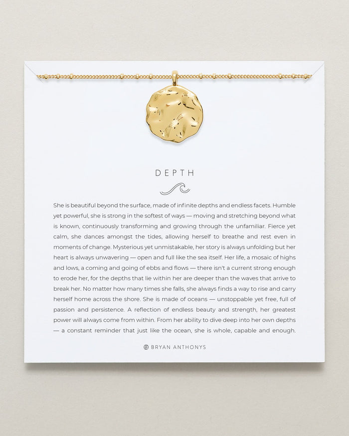 Depth Pendant Necklace