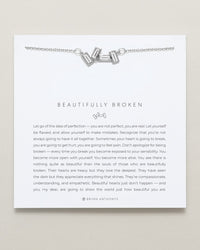 Beautifully Broken & Grit Layered Necklace Set