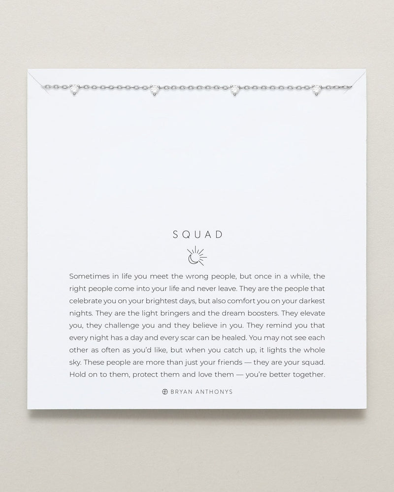 Squad Crystal Necklace