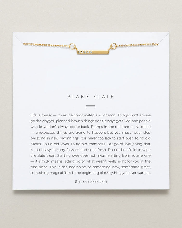 Blank Slate Necklace