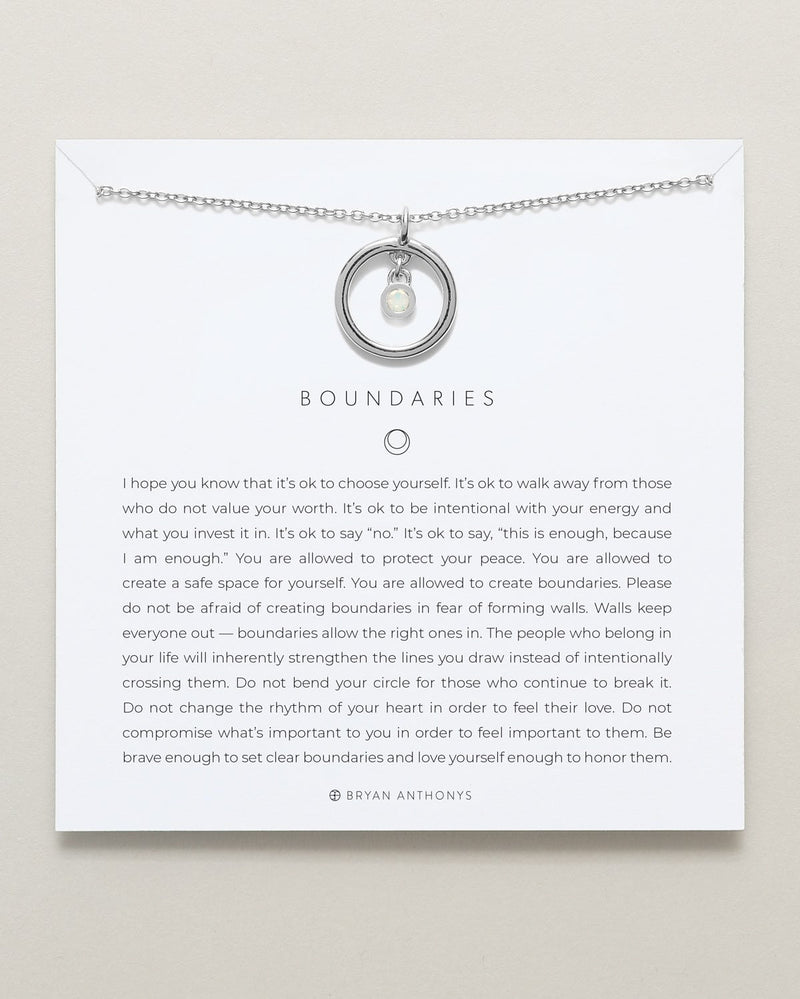 Boundaries Necklace