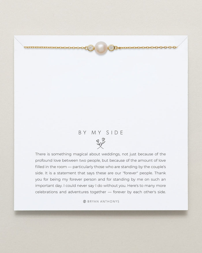 By My Side Pearl Necklace