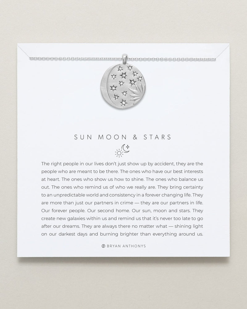 Sun Moon & Stars Necklace