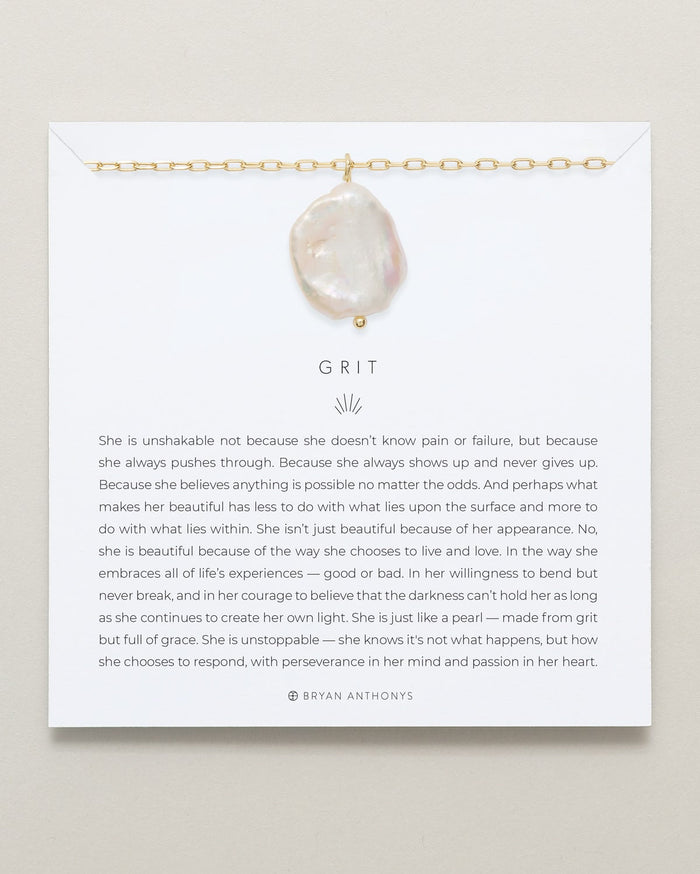 Grit Pendant Necklace