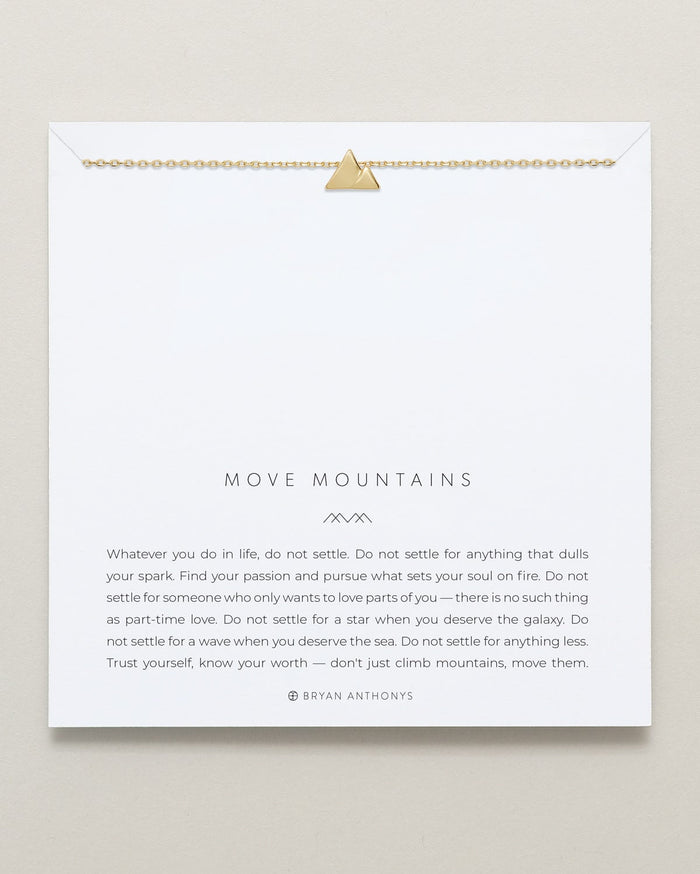 Move Mountains Necklace