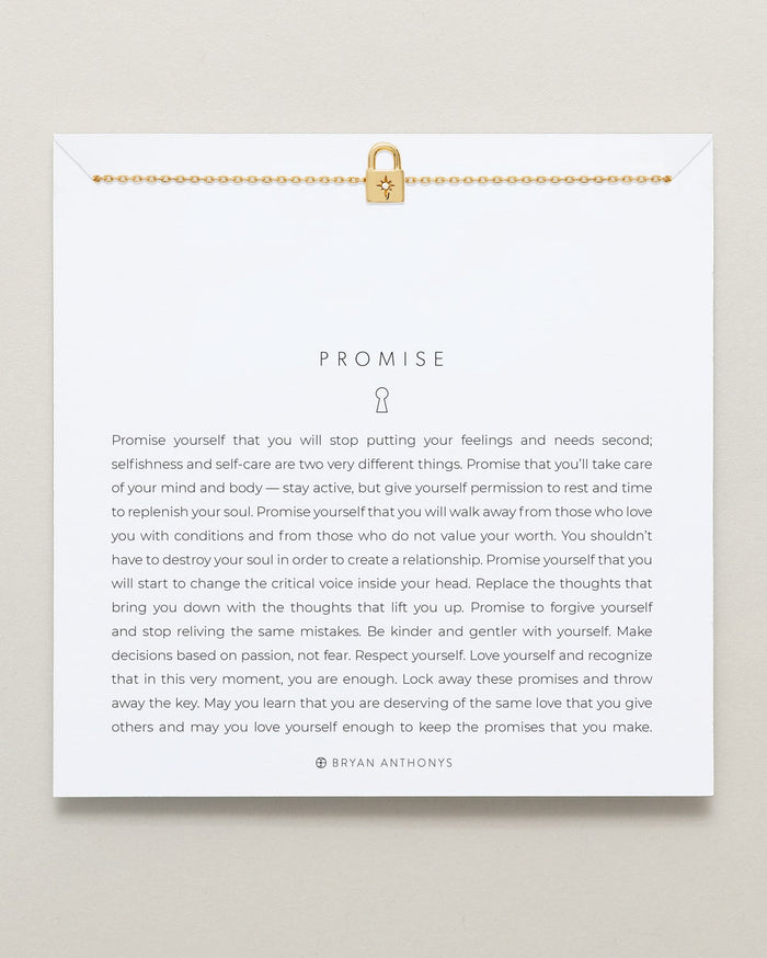 Promise Icon Necklace