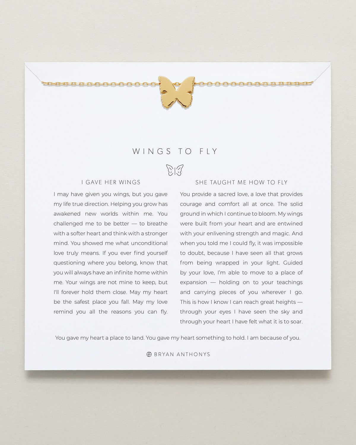 Wings to Fly Icon Necklace