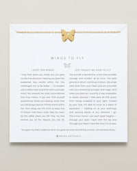 Wings to Fly Icon Necklace