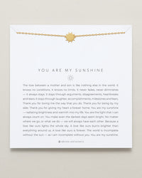 You Are My Sunshine Icon Necklace (Mother Son)