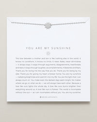 You Are My Sunshine Icon Necklace (Mother Son)