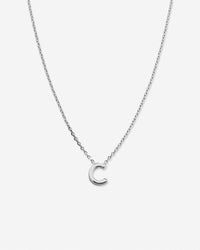 Just For You Initial Necklace — C