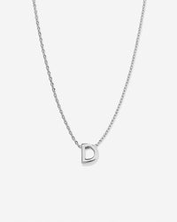 Just For You Initial Necklace — D