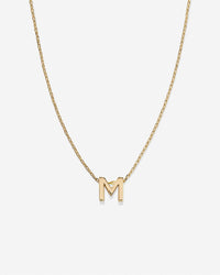Just For You Initial Necklace — M