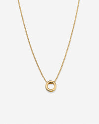 Just For You Initial Necklace — O