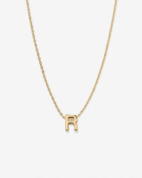 Just For You Initial Necklace — R