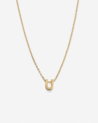 Just For You Initial Necklace — U