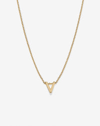 Just For You Initial Necklace — V