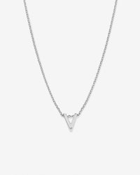 Just For You Initial Necklace — V