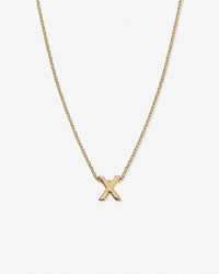 Just For You Initial Necklace — X