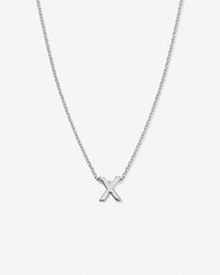 Just For You Initial Necklace — X