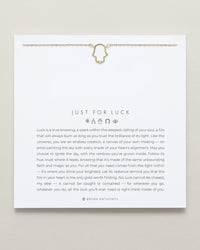 Just For Luck Hamsa Necklace