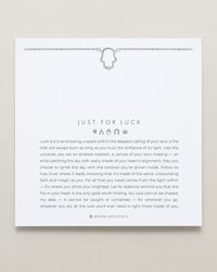 Just For Luck Hamsa Necklace
