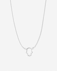 Just For Luck Hamsa Necklace
